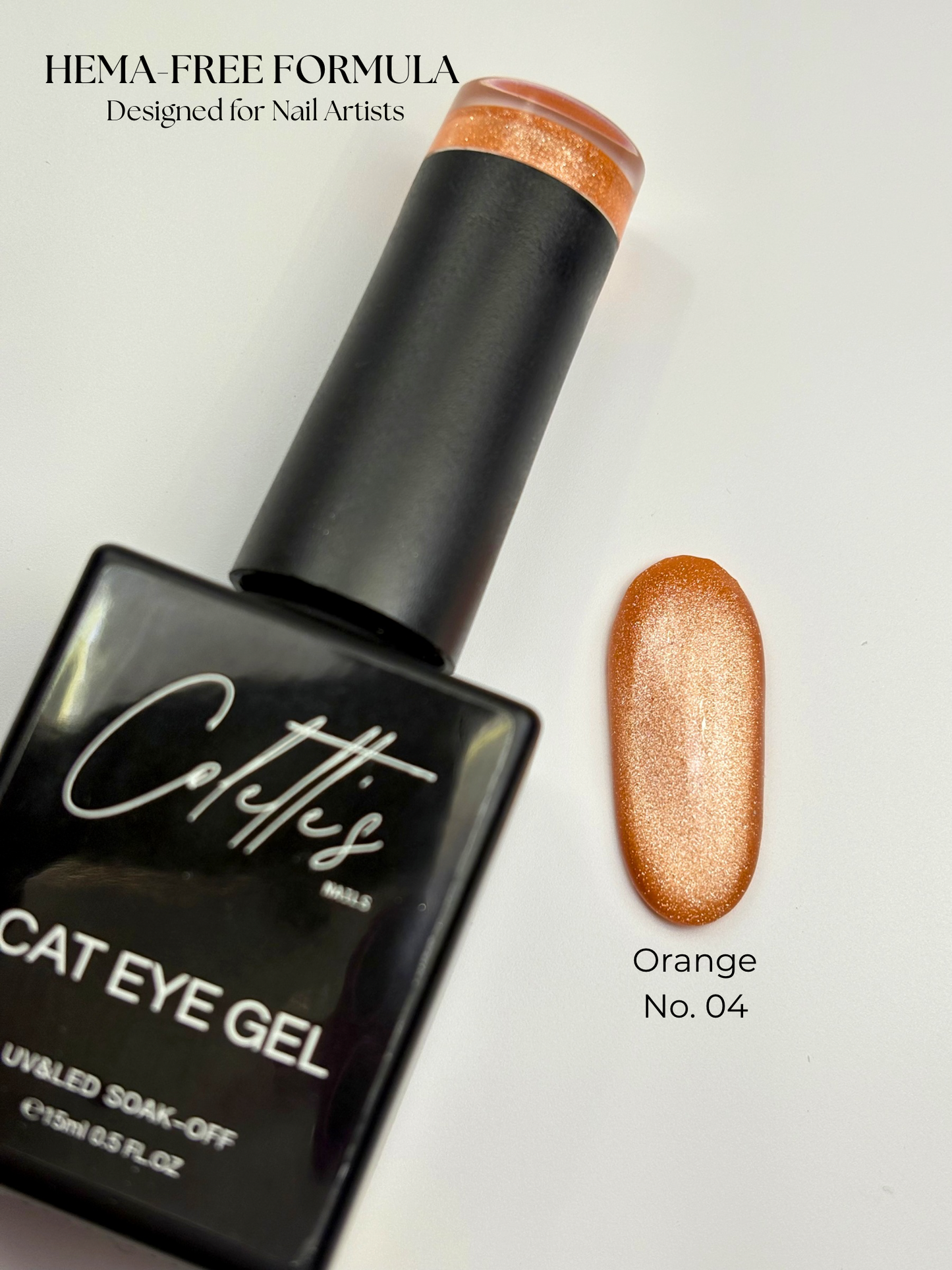 Orange Cat Eye No. 04