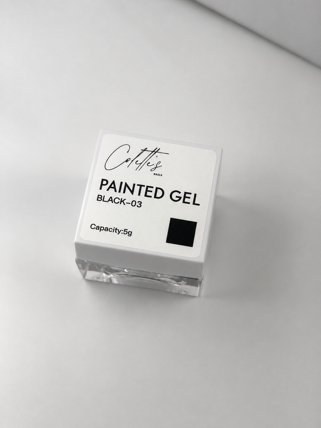 Painted Gel Black