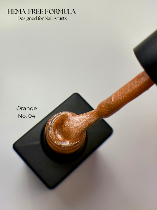 Orange Cat Eye No. 04