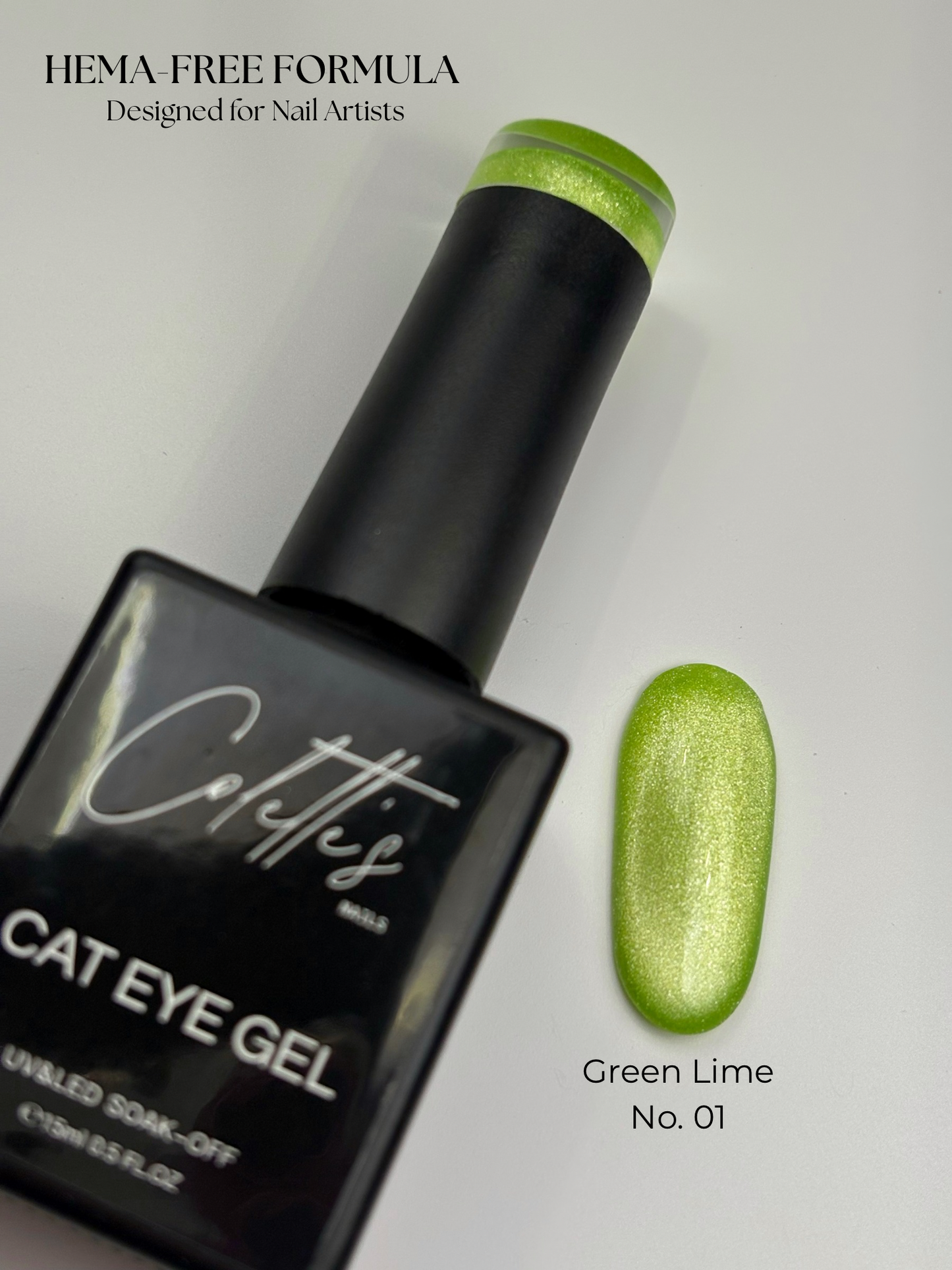 Green Lime Cat Eye No. 01