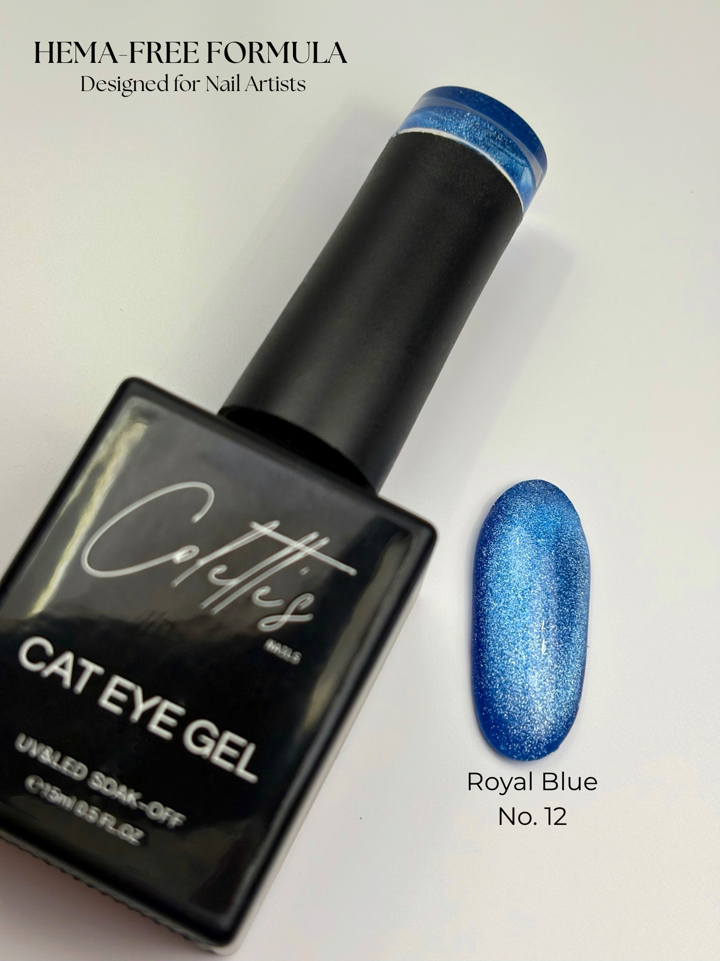 Royal Blue Cat Eye No. 12