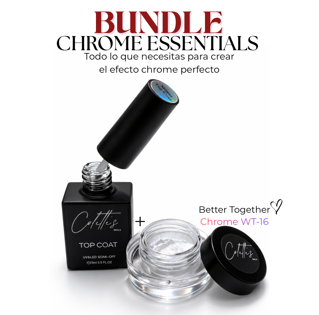 Bundle Chrome Mirror Top + Chrome WT-16