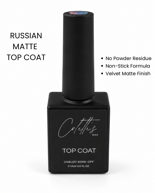 RUSSIAN MATTE TOP COAT